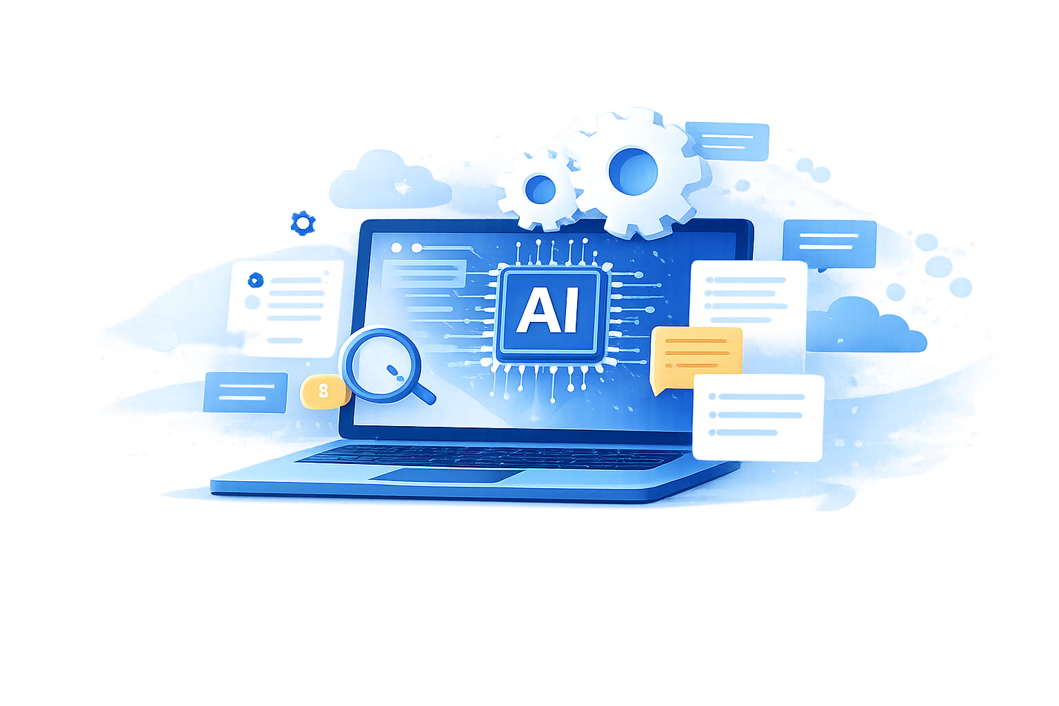 Voorbeeld van AI-workflow en automatisering